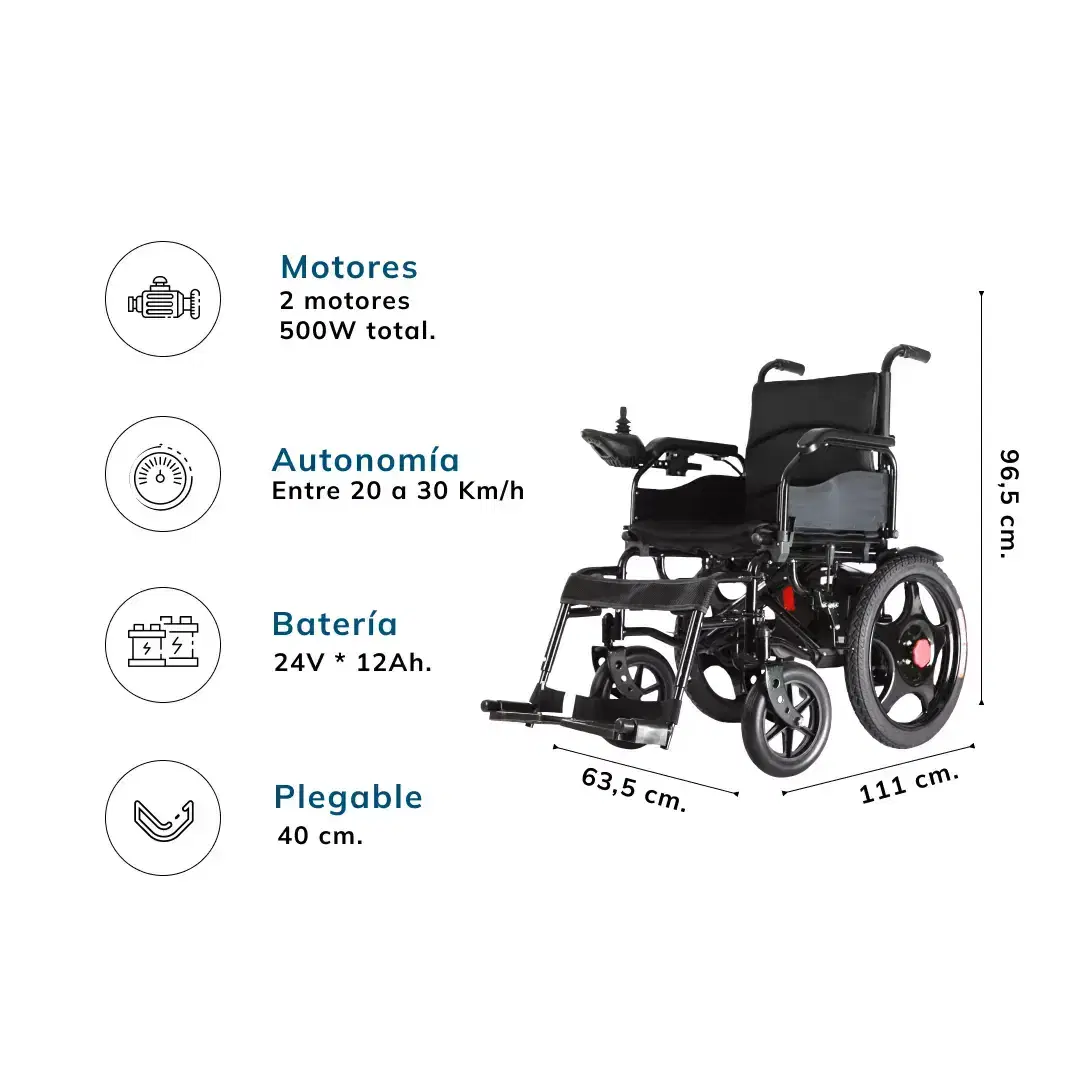 Silla de Ruedas Eléctrica Modelo 002-C-4